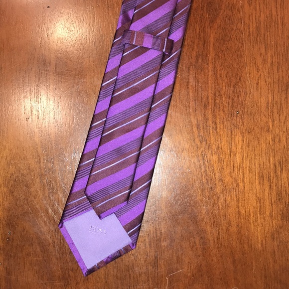 Boss by Hugo Boss 100% Silk Necktie, EUC! - Picture 6 of 7